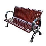 Gartenbank für den Außenbereich, kreative Freizeitbank mit Rückenlehne, Sitzbank für den Gemeinschaftspark im Freien, Strandstuhl, Ruhebank für Einkaufszentrum