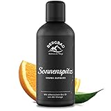 BERGBAD Saunaaufguss BIO ORANGE PUR 100ml SONNENSPITZ - Natürlicher Sauna-Aufguss mit ätherischen BIO Ölen