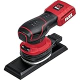 FLEX Akku-Schwingschleifer 18 V (mit Drehzahlregelung, 18 V, 2,5/5,0 Ah, Anschluss Ø 27, Schleifplatte Länge 198 mm, Staubsack, Adapter, Handwerker, Handwerkzeug) 534435