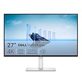 Dell 27 Plus 4K Monitor - S2725QS - 27 Zoll 4K (3840 x 2160) 120Hz 16:9 Display, IPS Panel, AMD FreeSync Premium, sRGB 99%, Integrierte Lautsprecher, 1500:1 Kontrastverhältnis, Comfortview Plus