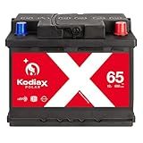 Kodiax AGM Autobatterie 12V 65Ah 650A/EN