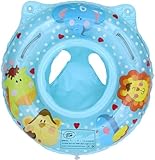 Baby-Schwimmring,Aufblasbarer schwimmreifen Kleinkind,Pool Baby Schwimmen Ring,Baby Schwimmhilfen mit Schwimmsitz PVC für Kleinkind 6 Monate bis 48 Monaten(Blau)