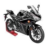 MEELRYD Motorradwippe, Vorderrad-Motorradständer, Verstellbarer Motorrad Transportständer für Reifenbreite von 8-24', Boden-Montage Möglich, Radklemme für Garage & Carport
