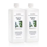 HANSE PRO Hygienemittel, 2 x 1000 ml - Konservierungs-Mittel für Luftbefeuchter, Luftreiniger, Luftwäscher, Heizkörper-Verdunster, Zimmerbrunnen - hält Verdunstwasser hygienisch einwandfrei