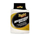 Meguiar's Wash Mitt Mikrofaser Waschhandschuh - Saugfähige Mikrofaser, wiederverwendbar, maschinenwaschbar, X3002EU