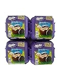 Milka Löffel Ei OREO Ostern - 4 Packungen zu je 128g - Osterschokolade in Süßigkeiten Großpackung