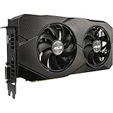 ASUS Dual Nvidia GeForce RTX 2060 6GB EVO OC Edition Gaming Grafikkarte (GDDR6 Speicher, PCIe 3.0, 1x HDMI 2.0b, 1x DVI, 1x DisplayPort 1.4, DUAL-RTX2060-O6G-EVO)