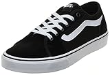 Vans Herren Filmore Decon Suede/Canvas Sneaker, Suede Canvas Blk White, 43 EU