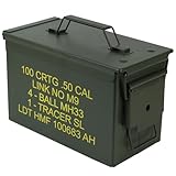 HMF 70011 Munitionskoffer, US Ammo Box, Metallkiste, 30 x 19...