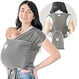 KeaBabies Tragetuch Baby Neugeboren - D-Lite Elastisches...