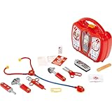 Theo Klein 4350 Arztkoffer mit Handy | Robuster Koffer mit Stethoskop, Spritze und vielem mehr |Spielzeug für Kinder ab 3 Jahren