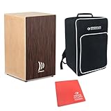 Schlagwerk CBA30SW Cajon Pro Wenge Bausatz + keepdrum Sitzpad rot und Tasche