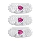 ISKDJBJG 3-Teiliger Mini-Luftentfeuchter für Zuhause, Schlafsaal, Schlafzimmer, Schrank, Schuhschrank, Geräuschloser Feuchtigkeitsabsorber