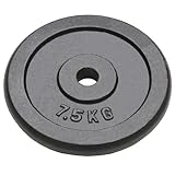 SKM Hantelscheiben 4 STK. 4x7,5 kg Gusseisen,Sportartikel,Fitness,Gewichtheben,Hanteln & Gewichte,31.15 kg,91393