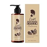 Woalopted Curl Cream,100ml Anti-Frizz Creme | Glättende Lotion Haarpflegeprodukte für Frauen, Mädchen und Männer - Für tägliche und nächtliche Routine sowie