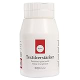 Rayher Hobby 3450500 Acryl Textilverstärker, Dose 500 ml, Textilversteifer zum Versteifen von Stoffen, Kleidung, Wolle, Leder, Papier usw.