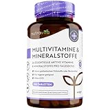 Multivitamin & Mineralstoffe - 365 hochdosierte Tabletten...