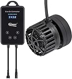 hygger Mini Aquarium-Wellenpumpe, DC-Magnetpumpe mit LED-Regler, Wave Pump, 6000 L/H Wasserumwälzpumpe, Wavemaker Aquarium Flow Pump，Strömungspumpe，für Süß- und Salzwasser