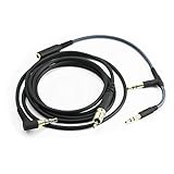 ABLET Ersatz-Audiokabel, kompatibel mit Sennheiser Game Zero, Game One, PC 373D, PC 37X, GSP 350, GSP 500, GSP 600 Gaming-Headsets, 1,2 m