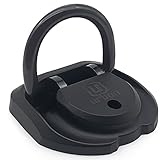 urban UR55 Bodenanker Höchster Sicherheit, Gründlich Getestet, Speziell Gehärteter Stahl Schwenkschäkel, Exklusives Hochwertiges Design, 4 Ankerpunkte, Wandanker Bodenanker Motorrad Roller Fahrrad