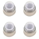 FRCOLOR 4 Stück Mikronadel Ersatzteile 150 Μm Präzisionsnadeln für Augenpflegegerät Mikronadel Beauty Tool für Gesichts und Salonbedarf Ersatzaufsätze für Mikrodermabrasion zu Hause