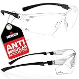NoCry Klare Schießbrille für Herren mit Anti-Beschlag- und...