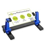 Goobay 51220 Verstellbarer Leiterplattenhalter / Platinenhalter / Robuster Lötständer Zur Befestigung von Platinen & Werkstücken bei Löt- und Bastelarbeiten / 360° Drehung
