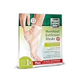 ALLGÄUER LATSCHENKIEFER Hornhaut Entferner Maske Plus, für geschmeidige und zartere Füße, reduziert Hornhaut & Schwielen, Hühneraugen & raue Haut und spendet Feuchtigkeit., 1 Stück (1er Pack)