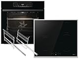 Gorenje Set Black Pepper SIB - Backofen BOS6737E13BG + Induktionskochfeld GI6401BX autark