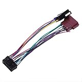 Aboiled 16Pin Auto Stereo Radio Kabelbaum für Radio Play Stecker Auto Adapter Kabelbaum Anschluss Sksy16-21 + Iso