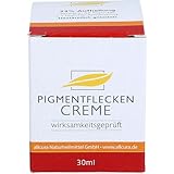 Pigmentflecken Creme 30 ml | Wirksamkeitsgeprüft | 23 % Aufhellung | Mehr Feuchtigkeit & Hautglätte | Mit Naturstoffen