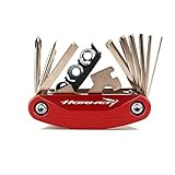 Motorrad Multi Werkzeug Reparatur Schraubendreher Set Kompatibel Mit CBR600RR 1000RR CBR650R CB650R 500X 500F 150R CB750 CB1000(Red-Hornet)