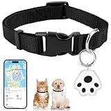 Pipihome GPS Tracker Katze, GPS Tracker Hund Ohne ABO, Mini Katzen Tracker, Haustierortungsgerät für Katzen Hunde, Katzentracker Hundetracker mit Android & iOS, Weltweite Standortverfolgung