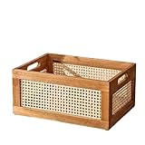 Wäschekorb Dekorativer Korb, Buchaufbewahrung, gewebte Körbe for die Organisation von Aufbewahrungskörben für Waschküche(S)