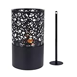 Alkohol Brenner | Tragbare Eisen Hohl Design Metall - Alkohol Heizlampe - Für Feiertage Party Bürogebäude Wohn Raum Schreibtisch Nacht Hinterhof Und Garten