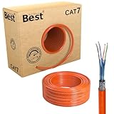 CAT 7 100M Simplex Netzwerkkabel Verlegekabel Kupfer LAN Kabel Ethernetkabel S/FTP 10 Gbit/s Kat 7 reines Kupfer Datenkabel PoE+ LSZH Datenkabel