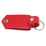 Homoyoyo Lederfoto Schlüsselbund Stichworte Foto Schlüsselanhänger Fotos Fotokette Gedenkfoto Schlüsselbund Schlüsselanhänger mit Wärmeübertragungsfoto Aluminiumblech rot
