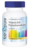 Fair & Pure® - Vitamin B5 Tabletten 200mg Pantothensäure - vegan - ohne Magnesiumstearat - 180 Tabletten