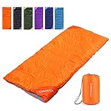 Rucksack-Schlafsack für Erwachsene und Kinder – leicht, wasserdicht, bequem für Frühling, Sommer, Herbst – Wandern, Reisen, Camping