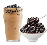 Kajal Echte Tapioka-Perlen für Bubble Tea – 1 kg | Tapioka Boba-Kugeln für Boba-Milchtee | Perfekt für Boba-Milchtee, Eiskaffee, Eistee, Slush, gemischte Fruchtgetränke