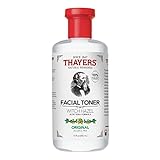 Thayers Mildes Hamamelis Gesichtswasser mit Bio Aloe Vera – strahlkraft & verengt poren - ohne tiergrausamkeit - ohne alkohol - vegan - 98 % natürliche inhaltsstoffe - dermatologisch getestet - 355 ml