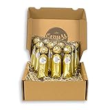 Genussleben Geschenkbox Ferrero Rocher Box 48 Stück, Grosspackung, knusprige Pralinen mit Milchschokolade und Haselnuss