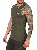 Alpha Industries Herren Small Logo top T-Shirt, Dark Olive, XXL