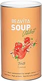 BEAVITA Diät Suppe Tomate (540g Dose) für 9 Suppen zum Abnehmen*, nährstoffreicher Mahlzeitenersatz Shake, Kalorien sparen & Gewicht reduzieren mit einer leckeren Instant Suppe