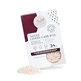 Shileo Lower-Carb Reis aus Konjak 240g | Getrocknet anstatt eingelegt - 100% lecker | Kalorienarm, (fast) ohne Kohlenhydrate und Glutenfrei | Ideal zum Abnehmen, Keto oder Low-Carb Ernährungen