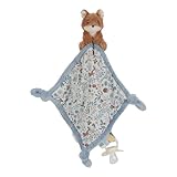 Little Dutch 8927 Kuscheltuch Schnullertuch - Forest Friends blau