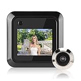 Smart Türspion 2 4-Zoll-Smart Door Viewer TFT-LCD-Display 0 3 MP 95 ° Weitwinkelkamera Fotoaufnahme Smart Door Zubehör Mit Integrierter Speicherfunktion Können Sie Keinen Besucher Verpassen