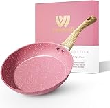 Innerwell Bratpfanne 20 cm Blassrosa – Induktion Pfanne, Antihaftbeschichtung in Profiqualität, PFOA-frei, für alle Herdarten geeignet