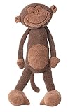 Inware 7739 - Kuscheltier Schlenkeraffe Timo, 32 cm, Schlenkertier, Schmusetier, Affe