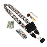 TocaFeank Handyband mit Reißverschlusstasche | Handygurt zum Umhängen | Handykette | 2-in-1 Handy Lanyards mit Geldbörse | Verstellbares Handy Umhängeband für Handy Zubehör